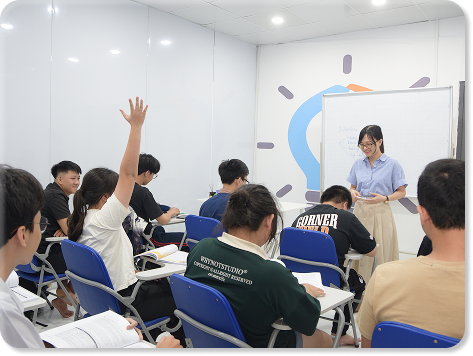 Lớp học tại SKY UP